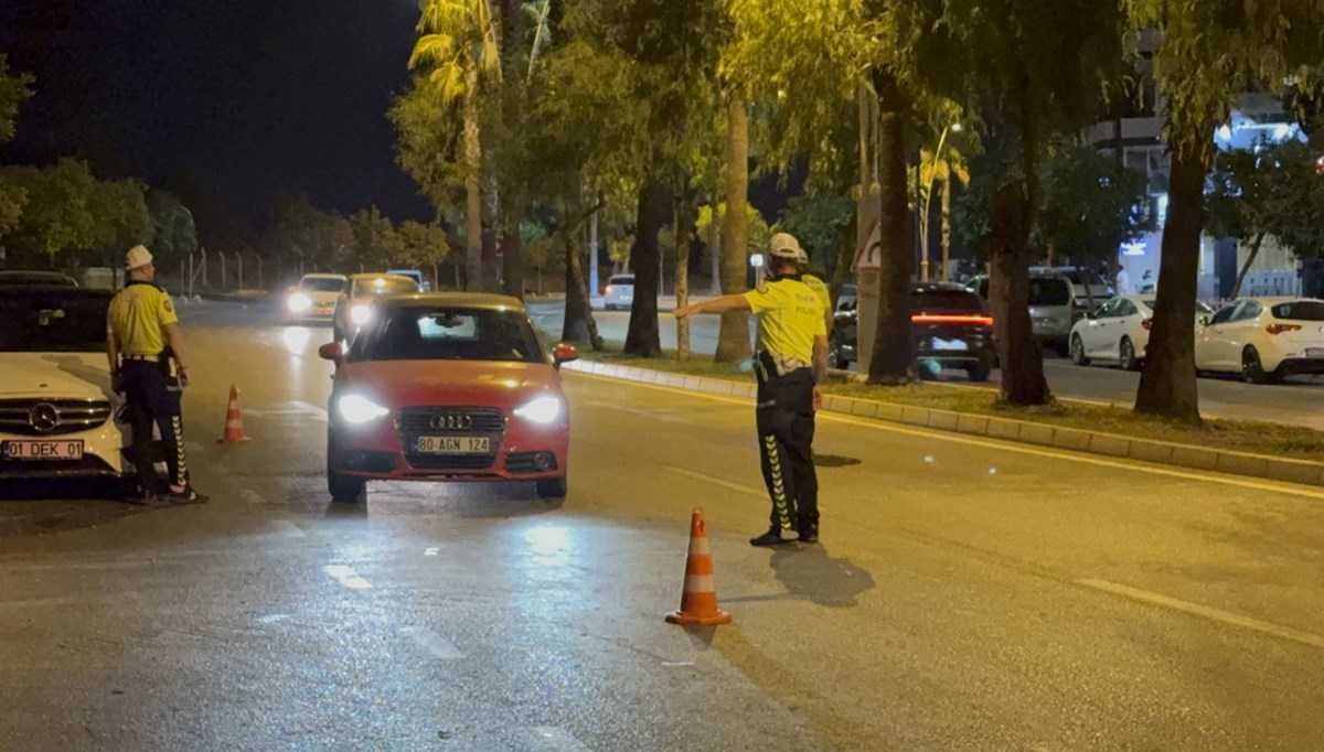 Adana'da trafik denetimi