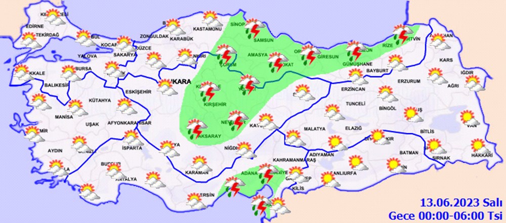 Meteoroloji 26 il için uyardı (Bugün hava nasıl olacak?) - 8