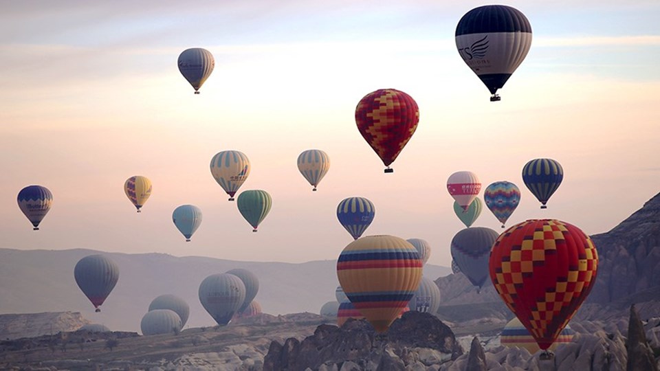 Kapadokya'da balon turları turistleri cezbediyor - 2