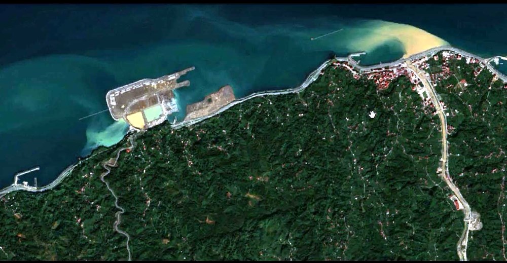 Türkiye yüz ölçümünü değiştiren deniz dolgusu uydu fotoğraflarında - 9