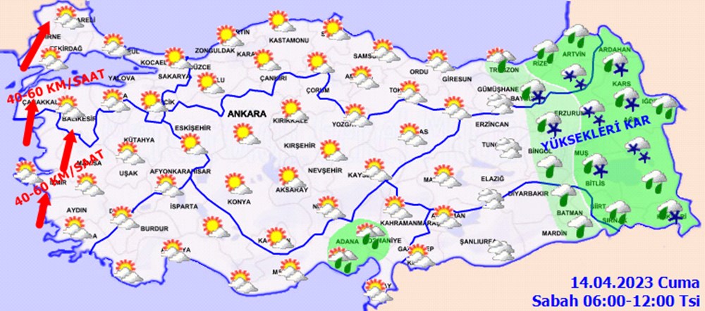 Hava sıcaklıkları artacak: Mevsim normallerinin 5 derece üstünde! (Bugün hava nasıl olacak?) - 4