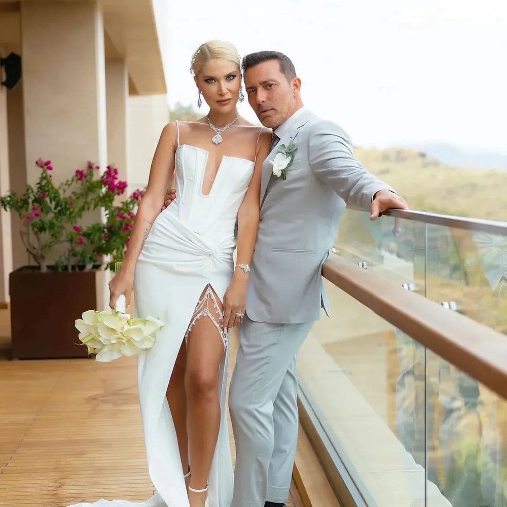 Mustafa Sandal ile Melis Sütşurup Marmaris'te düğün yaptı - 4
