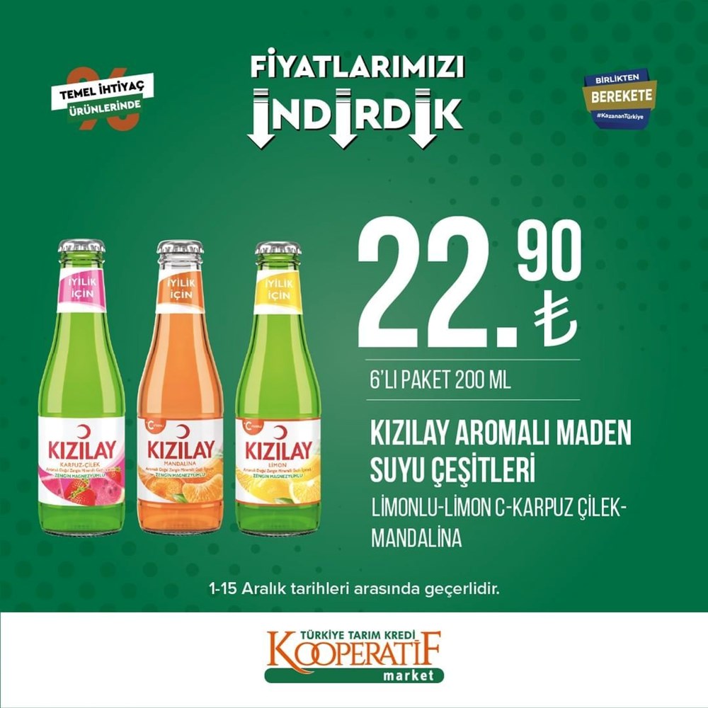 Tarım Kredi Kooperatif Market yeni indirimli ürünler listesini yayınladı (1-15 Aralık güncel indirimli ürünler kataloğu) - 9