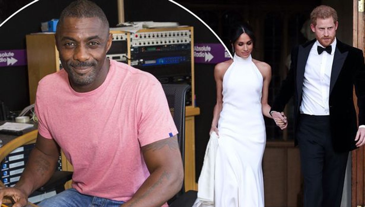 Idris Elba: Meghan Markle ve Prens Harry'nin düğünü hayatımın en stresli gösterisiydi