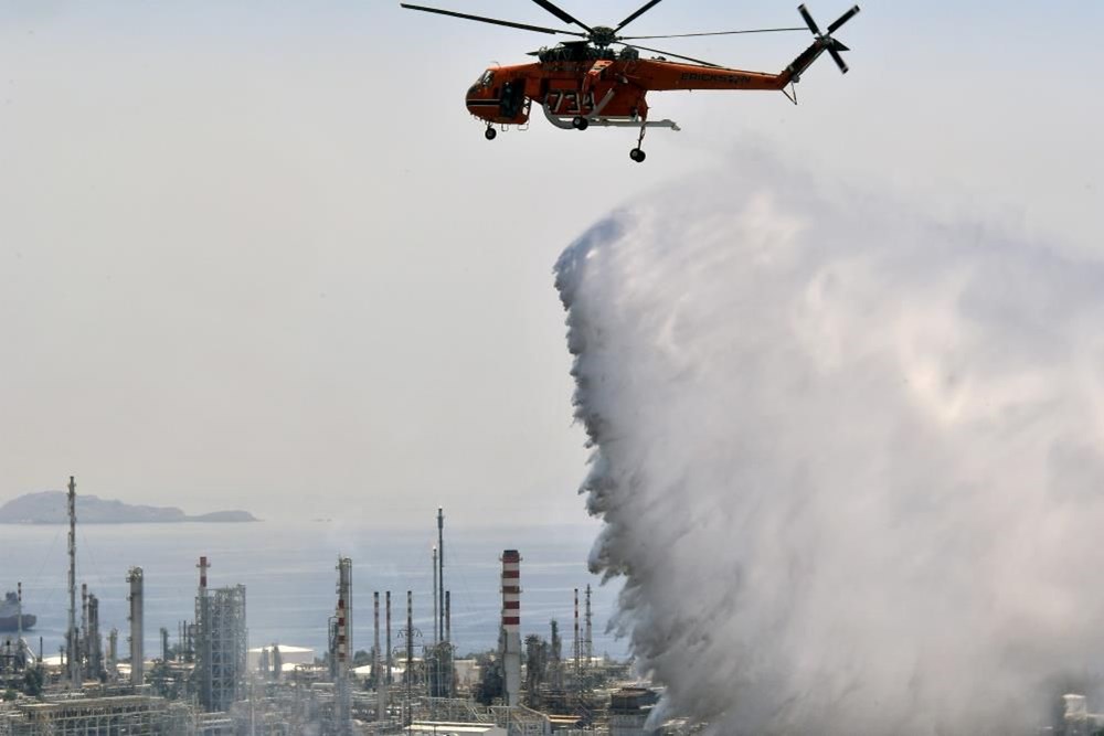 Yunanistan Orman Yangını