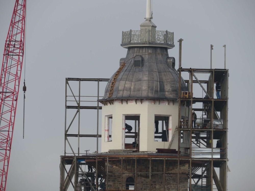 ظهرت قبة في برج الفتاة في إسطنبول (صور) 7 ظهرت القبة في برج العذراء - 14