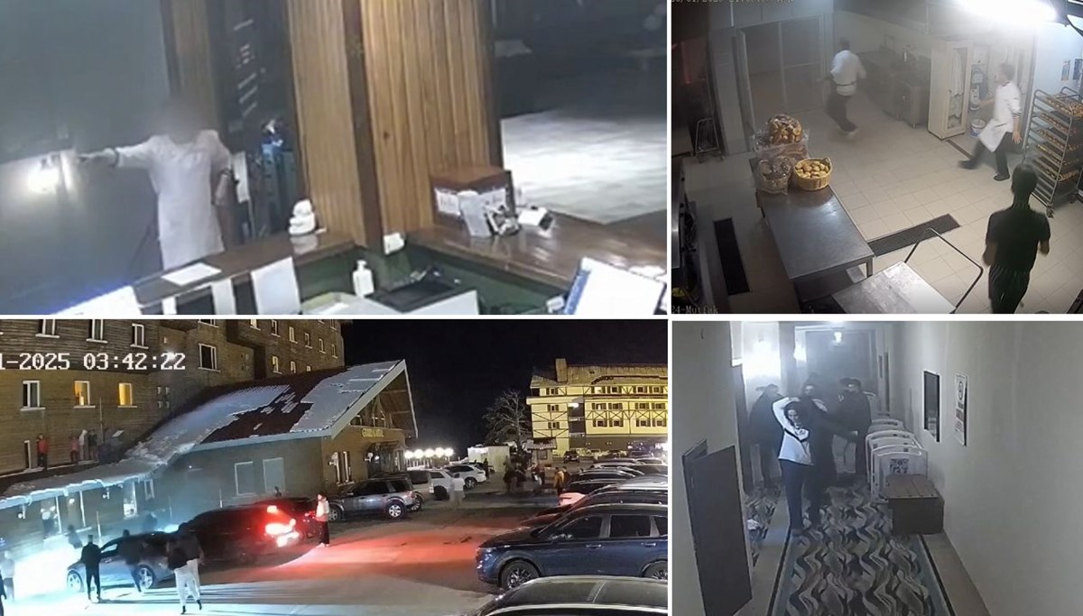 Kartalkaya'daki yangın felaketinden yeni görüntüler