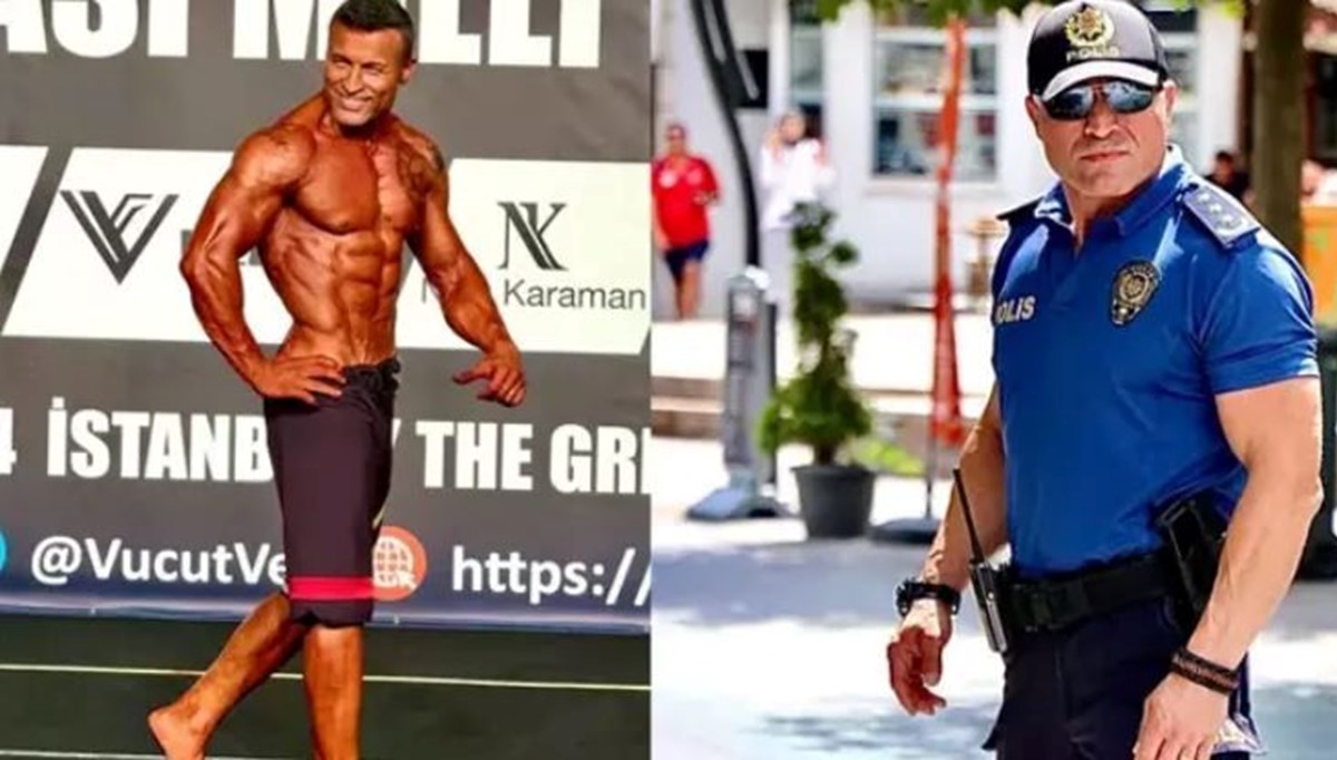 Bolu İl Emniyet Müdür Yardımcısı Türker Uygur, fitness şampiyonasında 3’üncü oldu