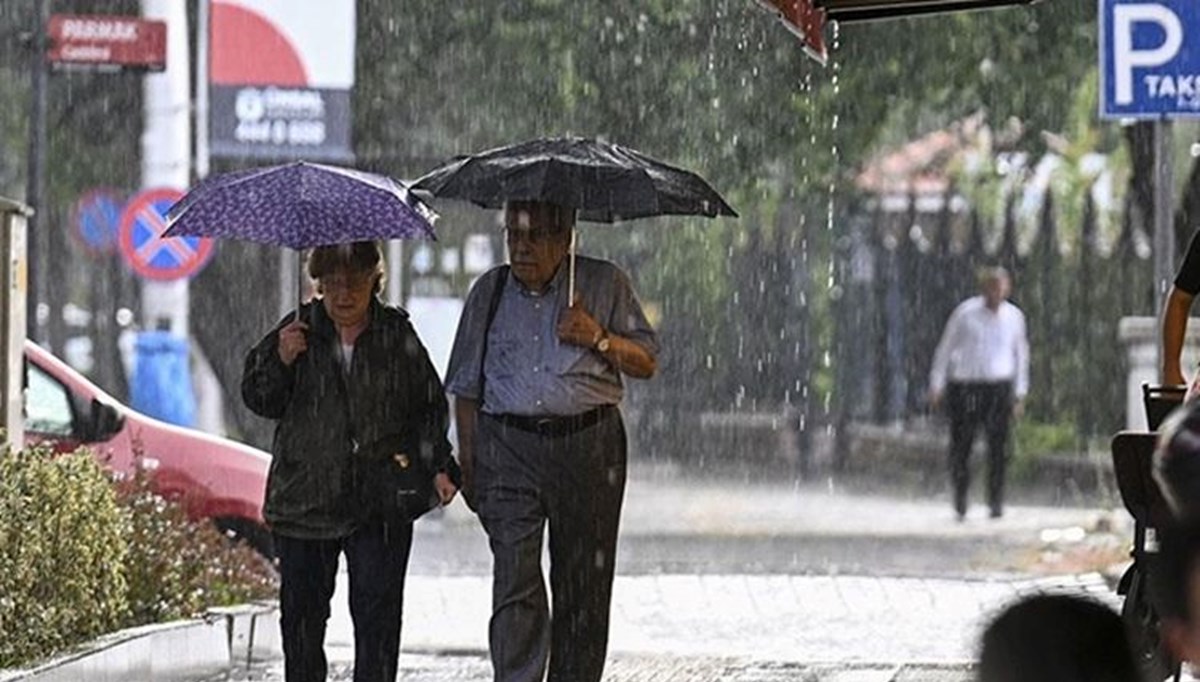 Meteoroloji saat verip uyardı! Gök gürültülü sağanak geliyor