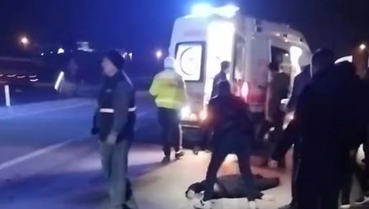 Taziye evine gitmek isterken servis aracının çarpmasıyla öldü Taziye evine gitmek isterken servis aracının çarpmasıyla öldü