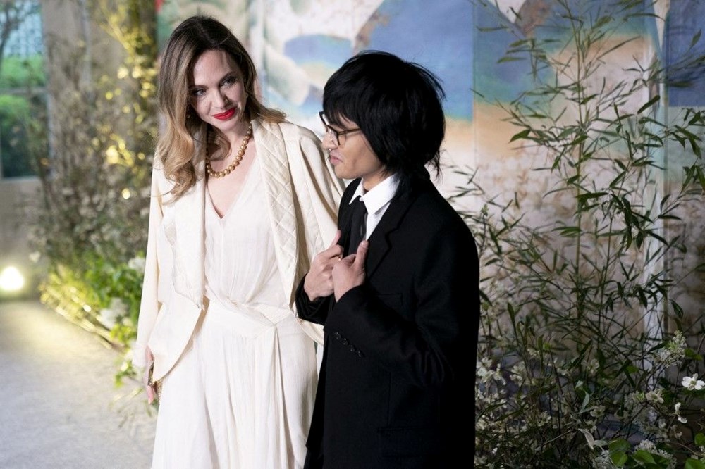 Angelina Jolie ve oğlu Maddox Beyaz Saray'da - 5