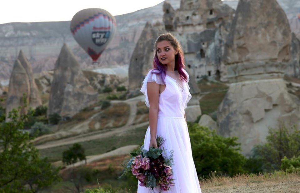 Turistlerin düğün fotoğrafında gözde mekanı: Kapadokya - 3