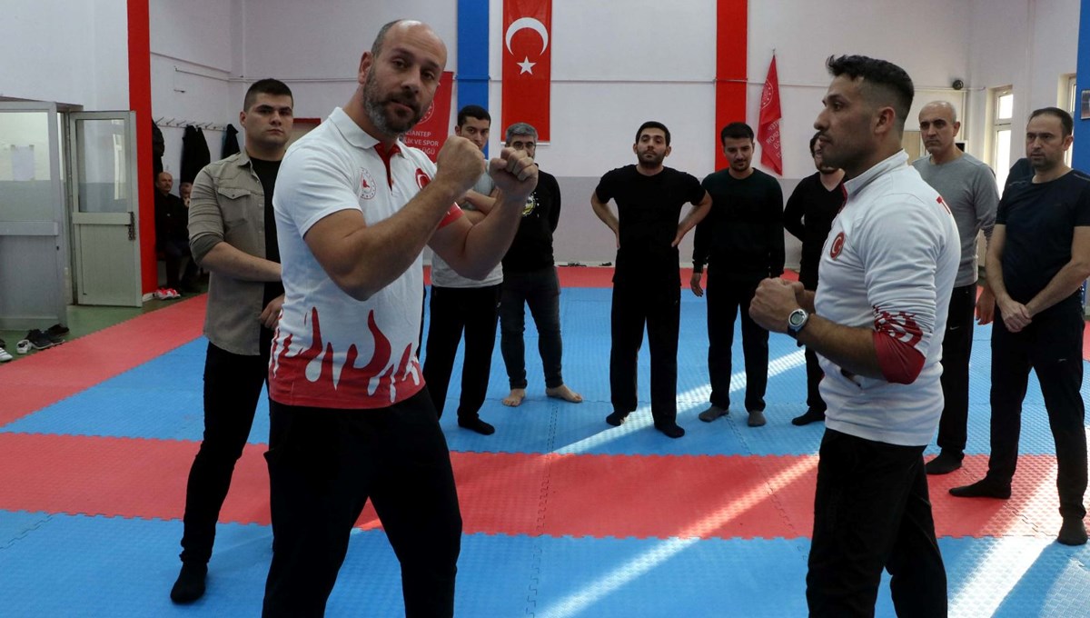 İcra memurlarına Kung Fu eğitimi