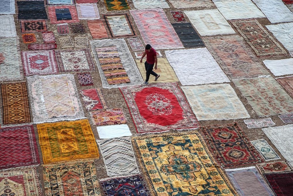 Antalya'nın rengarenk halı tarlaları - 7