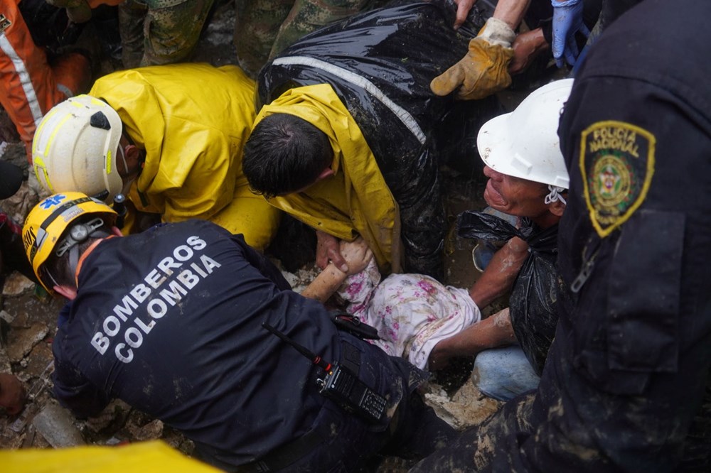 Kolombiya'da toprak kayması sonucu 14 kişi öldü - 22