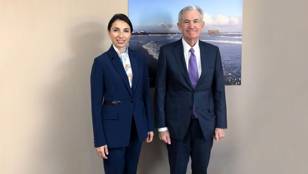 TCMB Başkanı Erkan, Fed Başkanı Powell ile görüştü TCMB Başkanı Erkan, Fed Başkanı Powell ile görüştü
