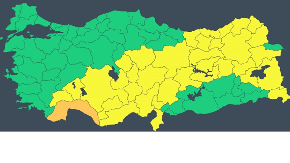 Meteorolojiden 36 il için uyarı: Antalya'da sel tehlikesi var - 1