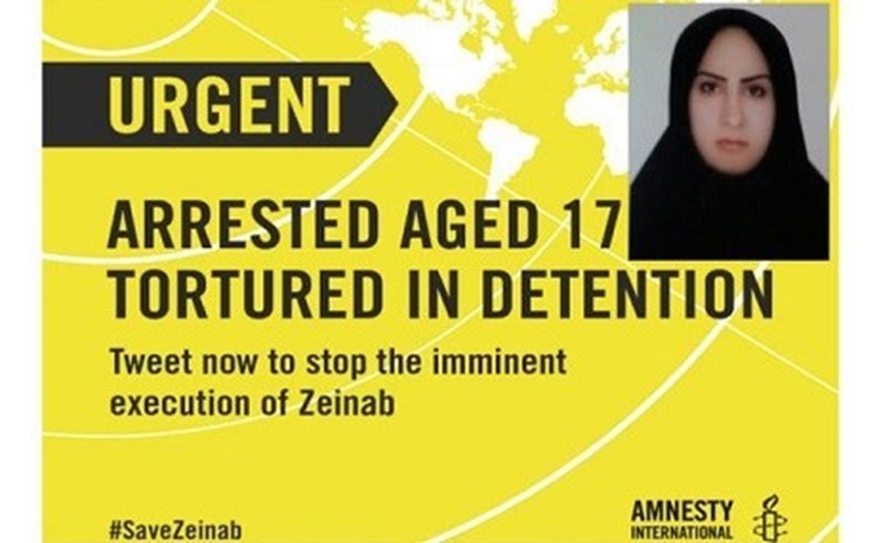 Af Örgütü'nden İran'a: Zeynep'i idam etme - 1