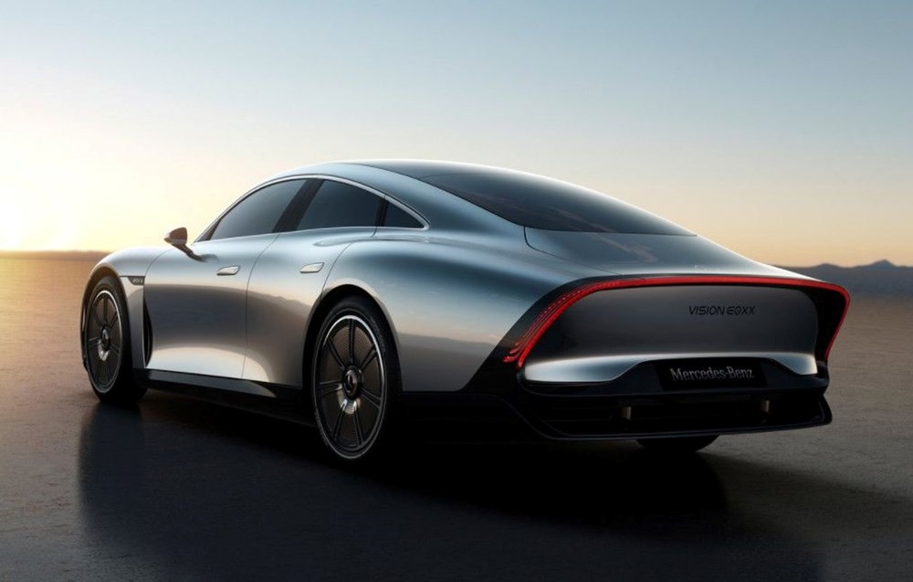Mercedes-Benz yeni elektrikli modelini tanıttı: Tek şarjla 1000 kilometre menzil - 5