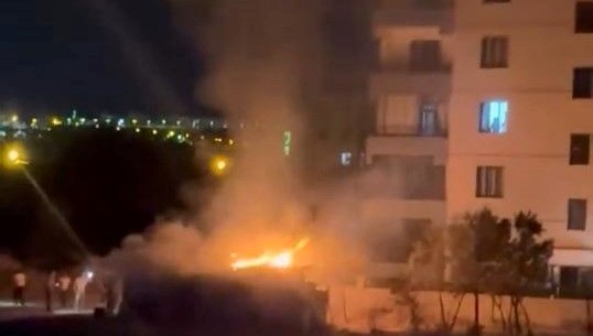 Elazığ'da kümes yangını