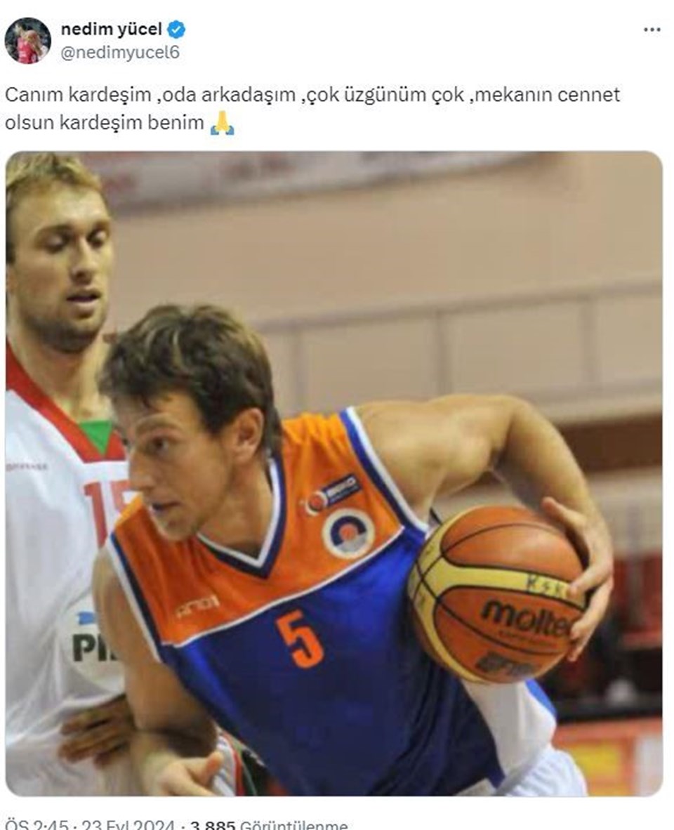 12 dev adamdan biriydi: Eski milli basketbolcu Asım Pars 48 yaşında hayatını kaybetti (Asım Pars kimdir?) - 1