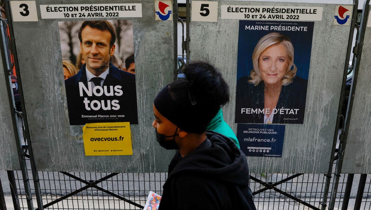 SON DAKİKA: Fransa'da cumhurbaşkanlığı seçimi: Macron ve Le Pen ikinci tura kaldı