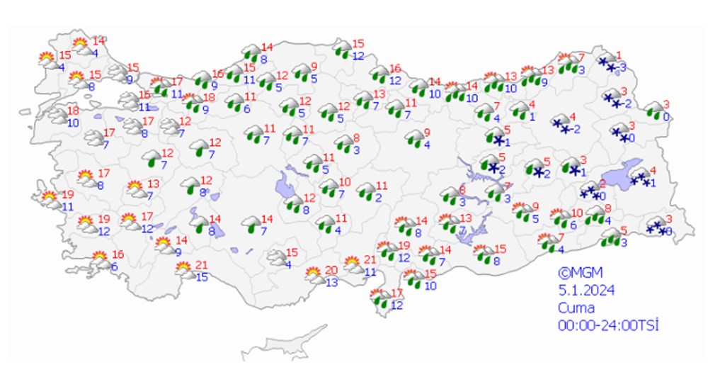 AKOM tarih verdi: İstanbul'a ne zaman kar yağacak? Kar yağışı ne zaman? - 9
