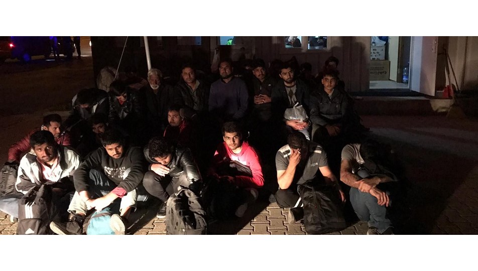 Tekirdağ’da 27 kaçak göçmen yakalandı