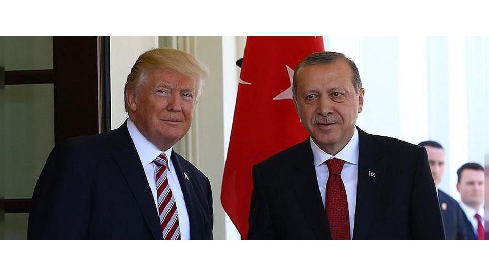 SON DAKİKA: Cumhurbaşkanı Erdoğan, Trump ile görüştü