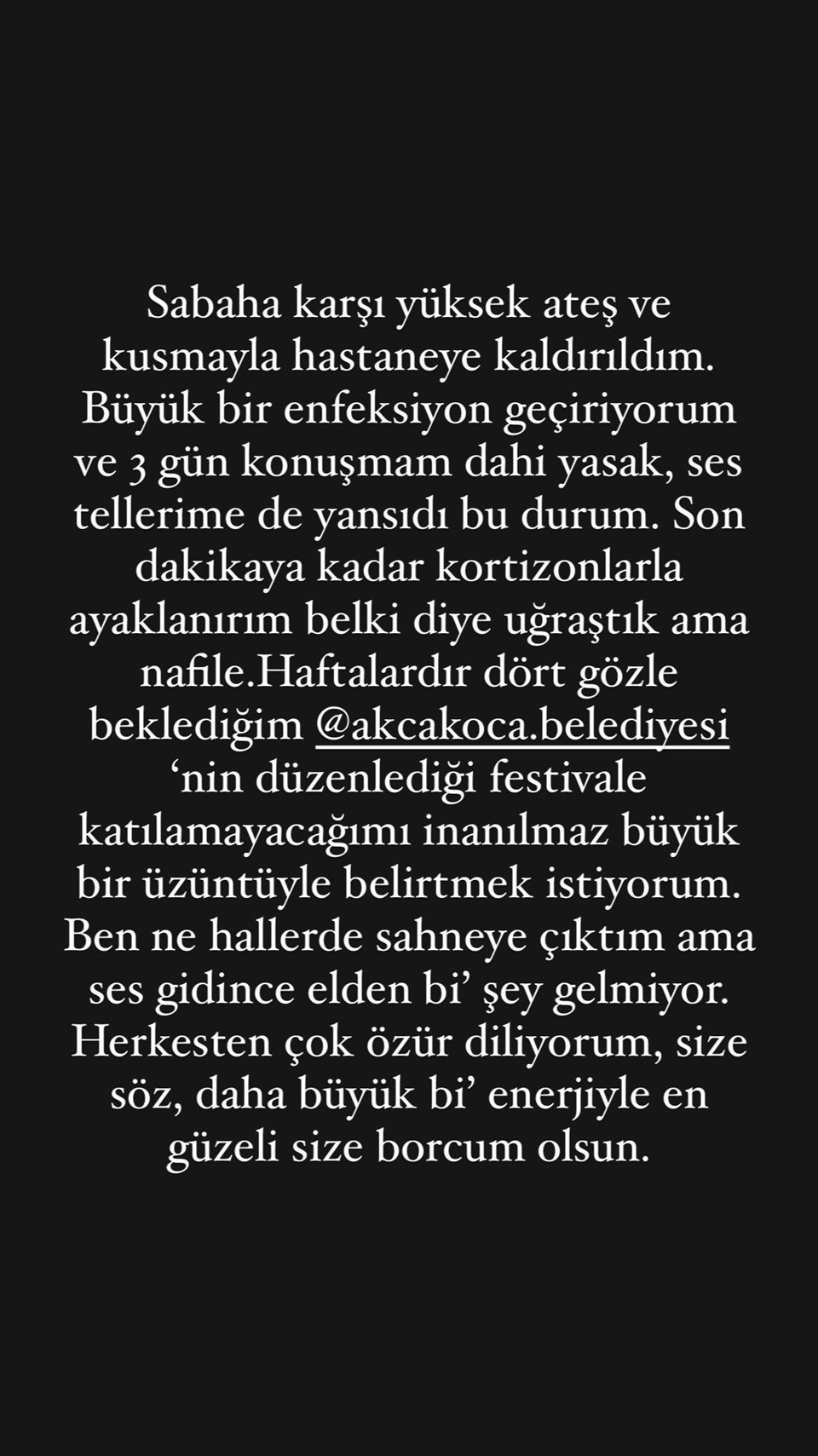 Şarkıcı İrem Derici hastaneye kaldırıldı - 1