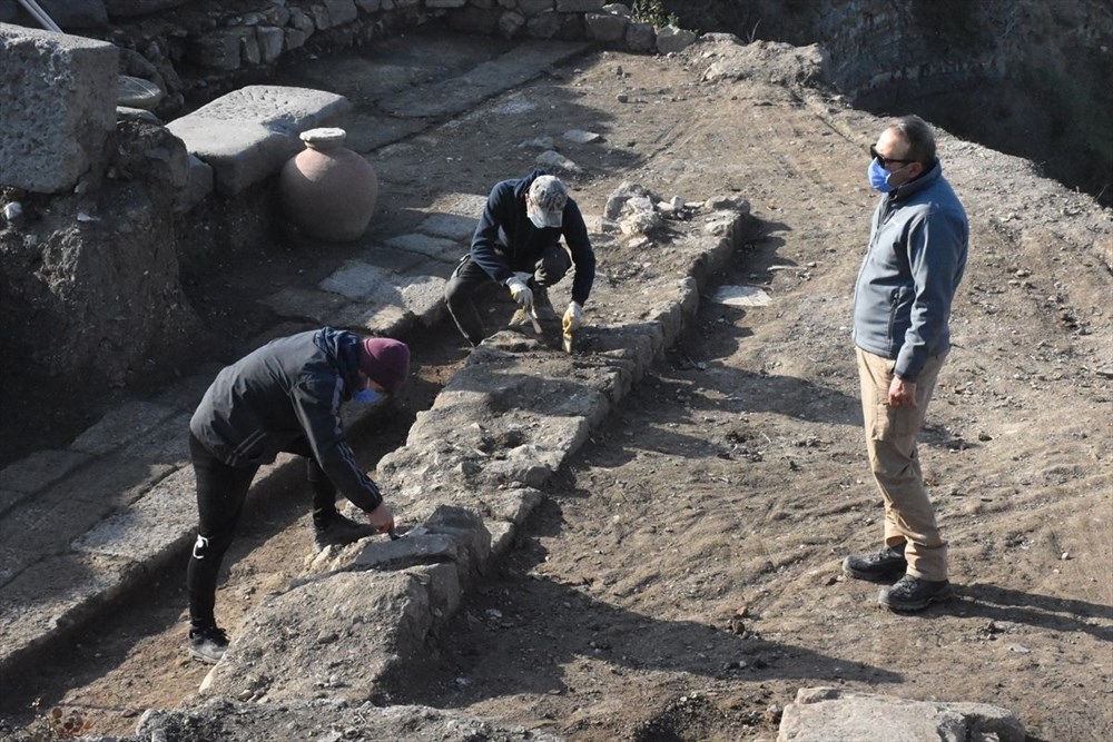 Tieion Antik Kenti'nde Friglere ait yazılar ile Dor başlıkları ortaya çıkarıldı - 7