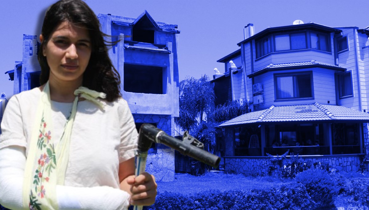 Sitede kavga: Genç kıza hortumla saldırdı