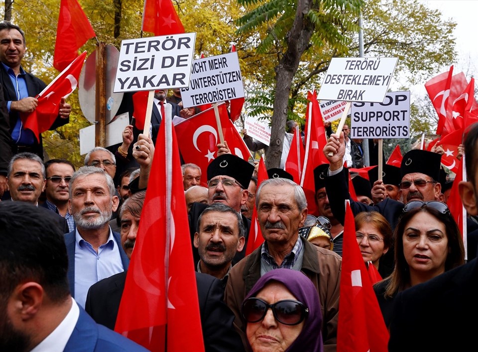 Almanya'nın Ankara Büyükelçiliği önünde protesto - 2