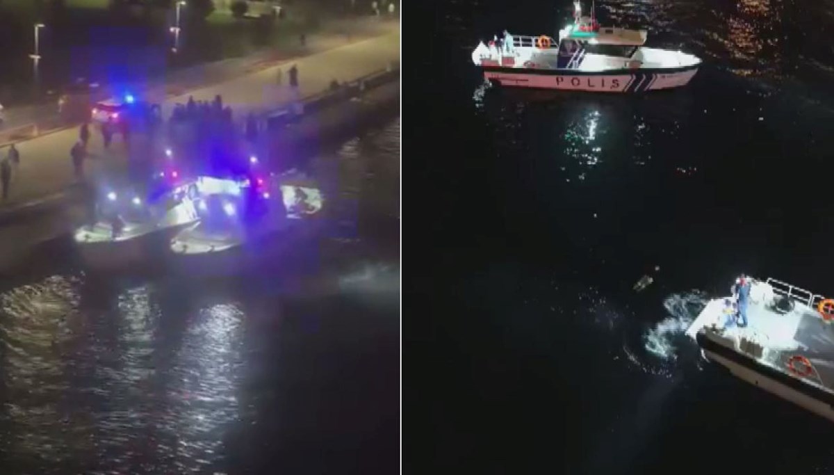 Haliç Metro Köprüsü'nden denize atlayan 2 kişi kurtarıldı