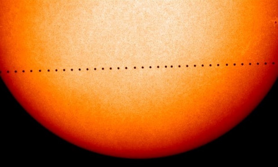Merkür, Güneş ile Dünya’nın arasından geçti - 1