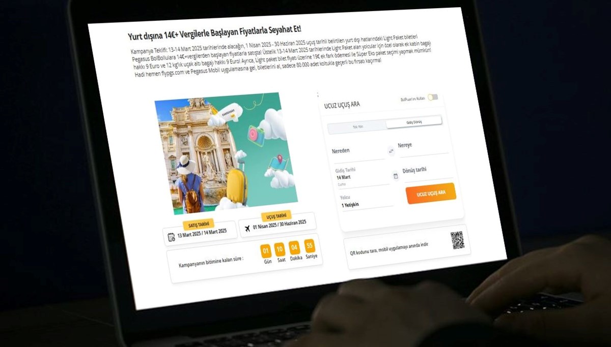 Pegasus yurt dışı ucuz bilet kampanyası 2025 Mart ayı: Pegasus yurt dışı bilet kampanyası hangi uçuşlarda geçerli? Pegasus yurt dışı ucuz bilet kampanyası 2025 Mart ayı: Pegasus yurt dışı bilet kampanyası hangi uçuşlarda geçerli?