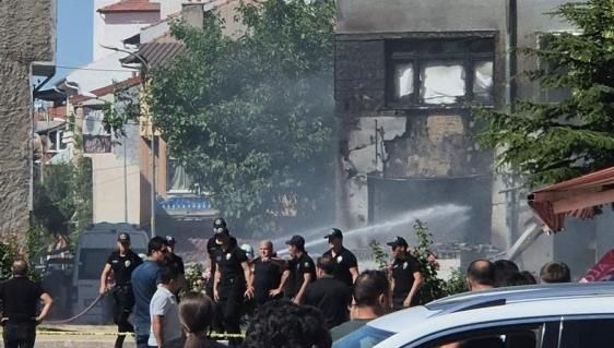 Tüp bayisinde patlama: Yaralılar var