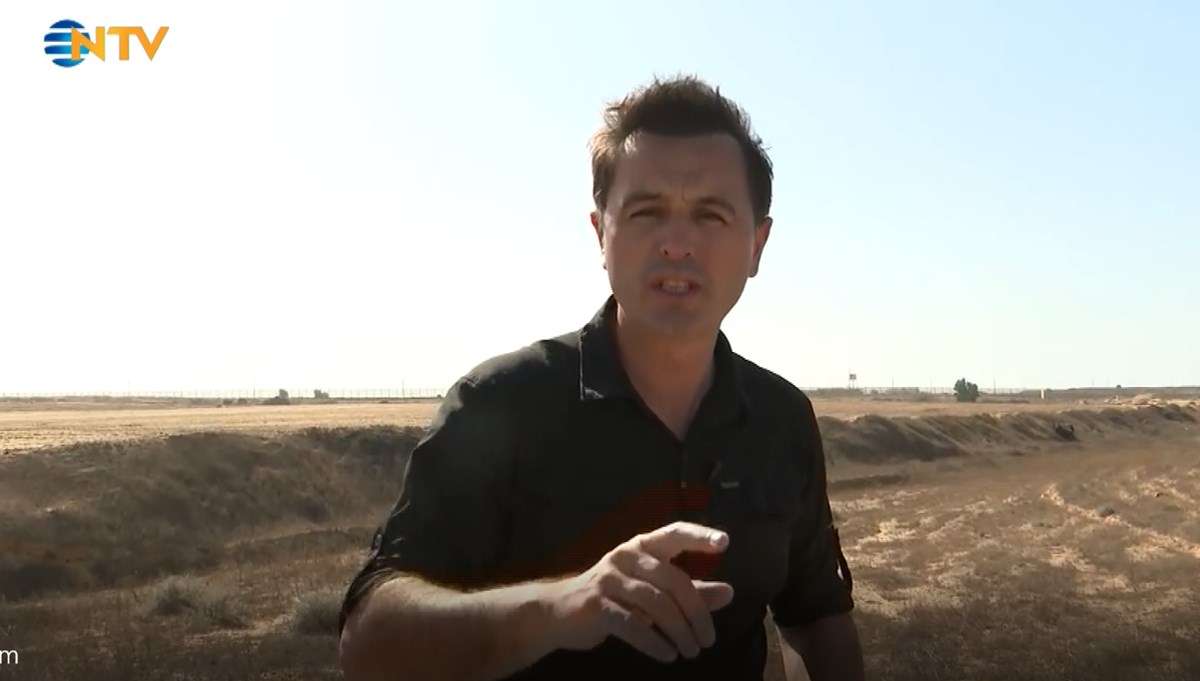 NTV Kerem Şalom Sınır Kapısında NTV Kerem Şalom Sınır Kapısında