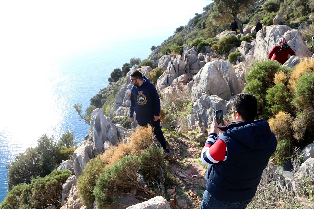 Kelebekler Vadisi'nde tehlikeli anlar! Bir kare fotoğraf için ölümü göze alıyorlar - 4