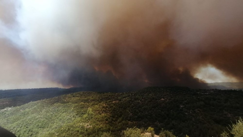Antalya Manavgat'ta yangın: 3 ölü - 12