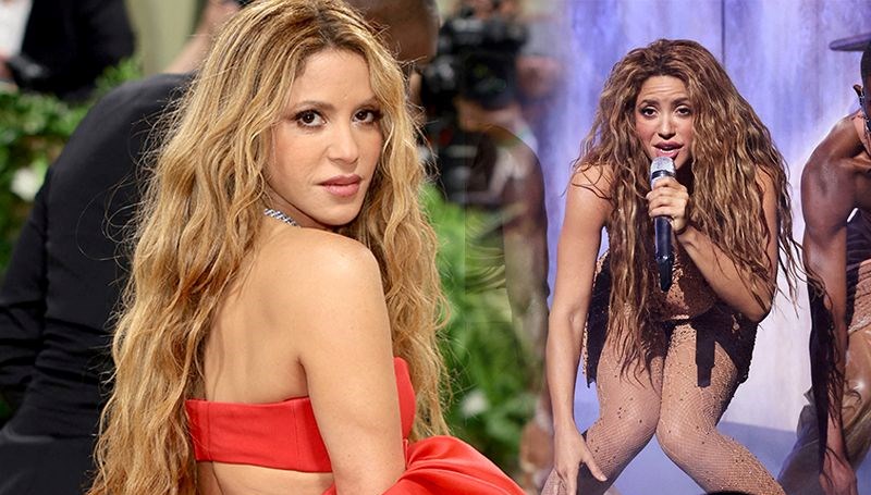 Shakira apar topar sahneden indi