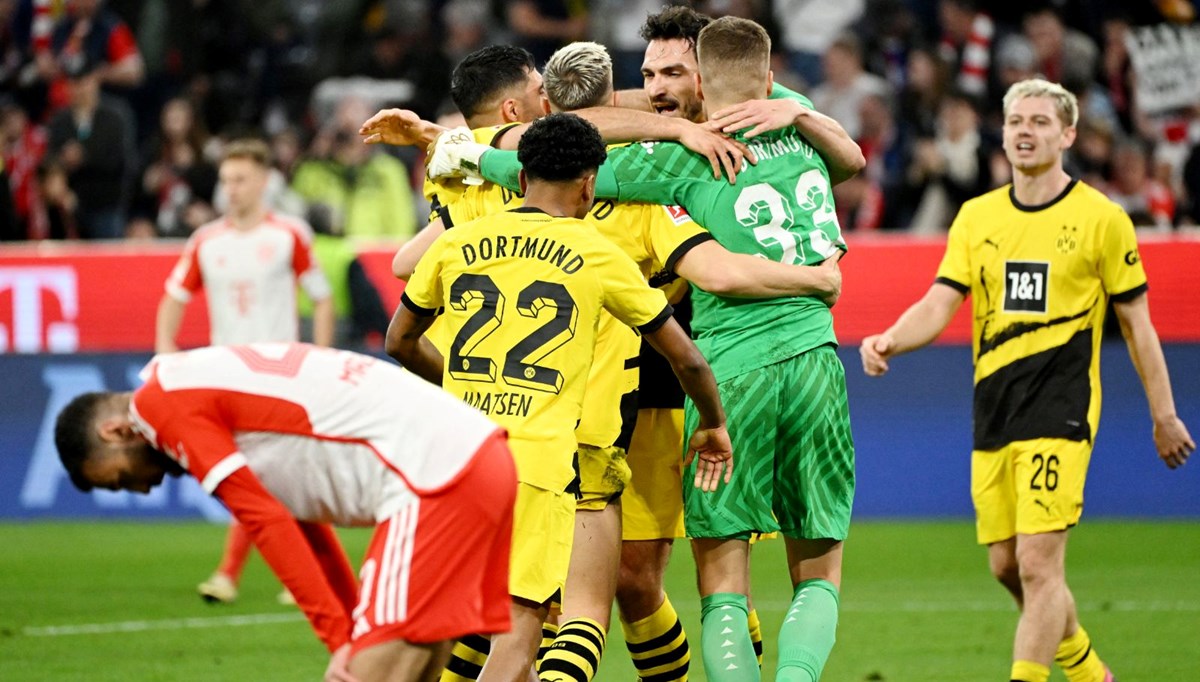 Borussia Dortmund, Bayern Münih deplasmanında kazandı