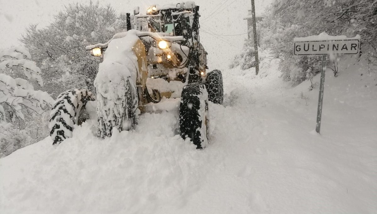 Konya'da eğitime kar engeli