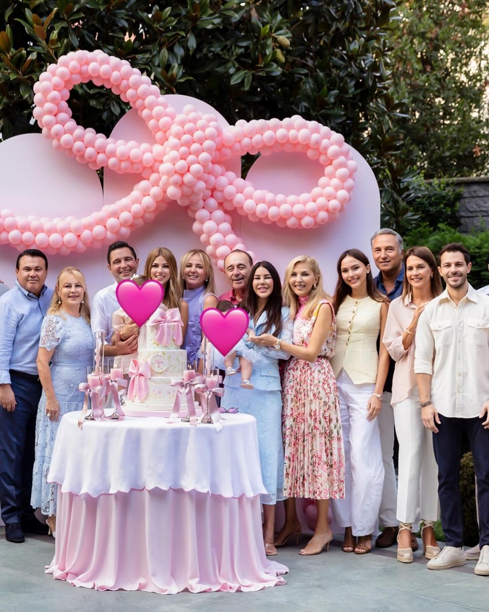 Hacı Sabancı ve Nazlı Sabancı'nın kızları Arzu Alara 1 yaşında