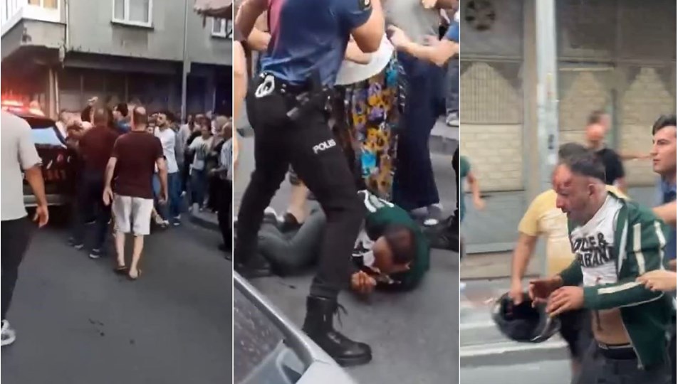 Bağcılar’da kadına bıçaklı saldırı: Şüpheliyi linçten polis kurtardı