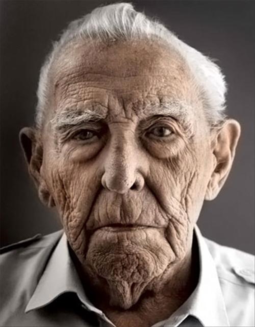 Old man face