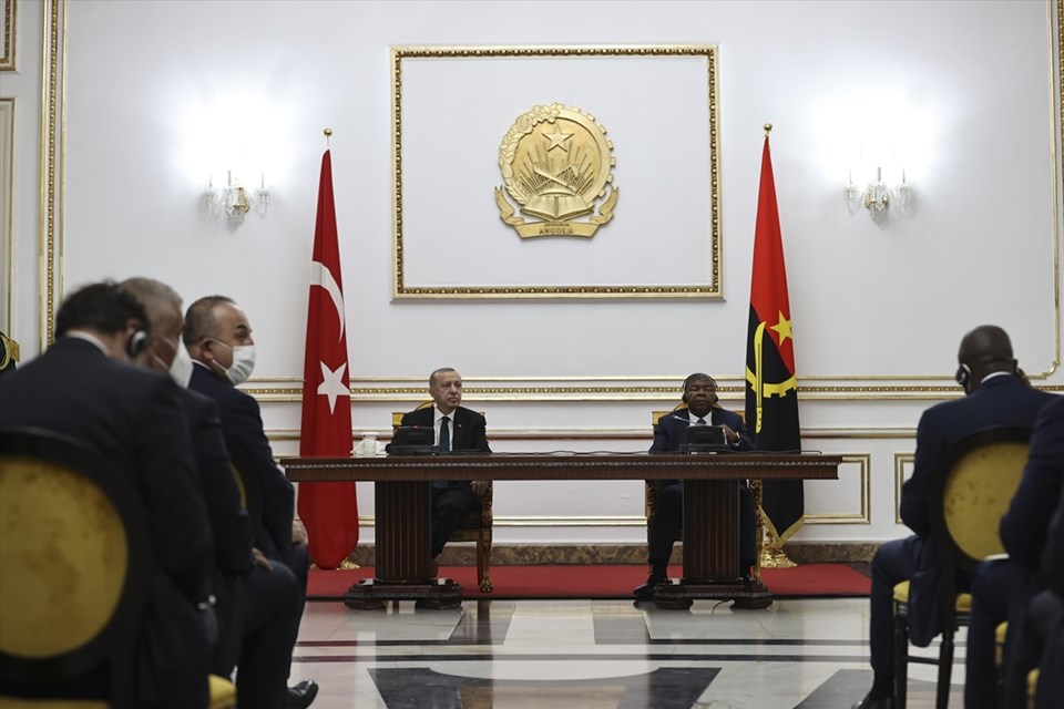 Cumhurbaşkanı Erdoğan duyurdu: Angola ile yedi alanda anlaşma imzalandı - 1