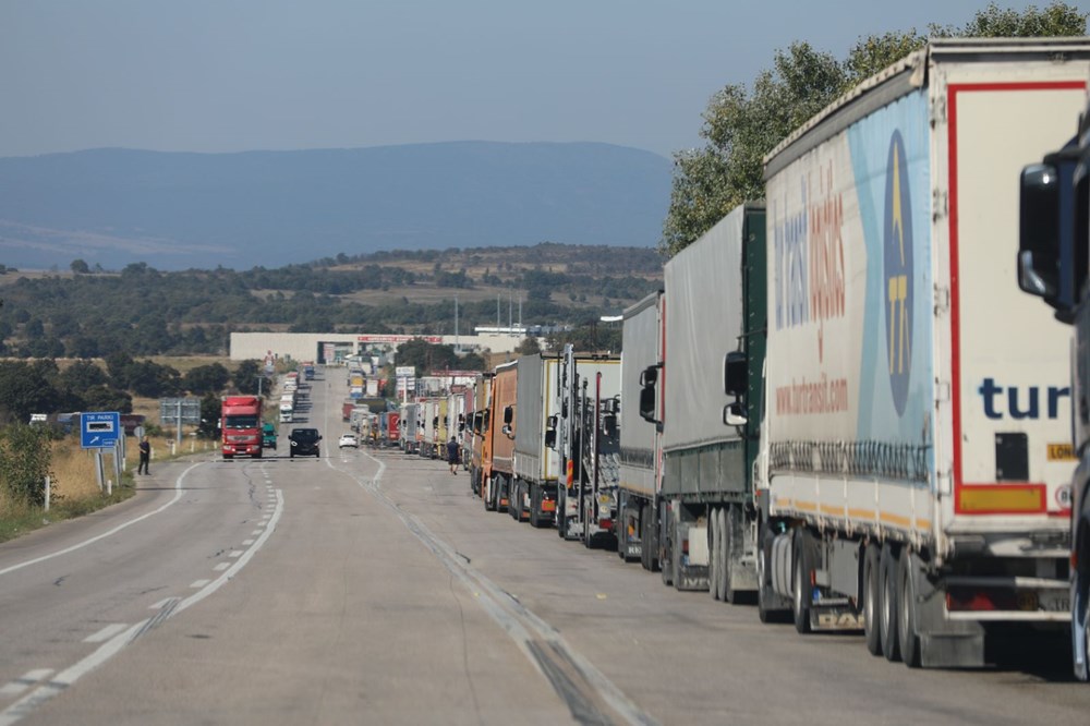 Sınırda 20 kilometrelik TIR kuyruğu - 5