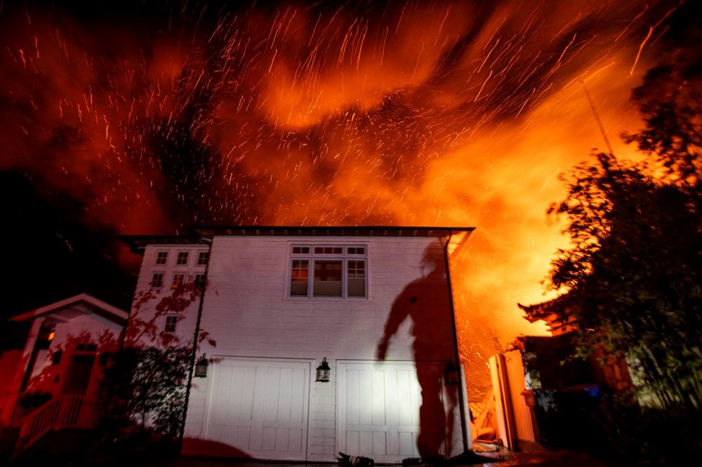 Los Angeles ateş çemberinde: Felaketin boyutu uydu fotoğraflarında - 8