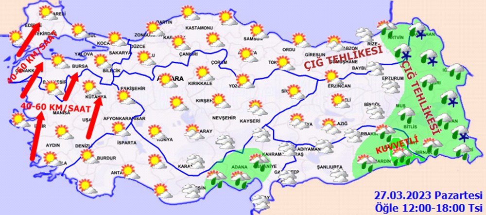 Önce yağmur sonra kar geliyor (Meteoroloji'den haftalık hava durumu raporu) - 2